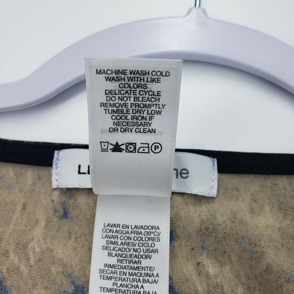 Liz Claiborne Women's Leopard Print Top Blouse - Picture 5 of 5